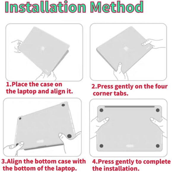 case for Macbook Air 13" hard cover marble A1932/A2179/A2337 - Picture 9 of 9